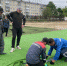 Замена покрытия мини-футбольного поля в Городском парке - ТАВДИНКА.РФ