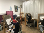 Учащиеся Детской школы искусств приняли участие в отборочном туре Всероссийского конкурса «Акварельная палитра»