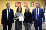 Слова благодарности за содействие в организации праздника от Общества инвалидов