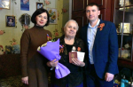 В округе продолжается вручение юбилейных медалей, приуроченных к 80-летию Победы в Великой Отечественной войне ветеранам и труженикам тыла