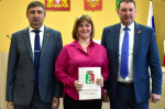 Вручена заслуженная награда преподавателю Детской школы искусств