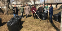 Субботник в Детской школе искусств - Тавдинский городской округ