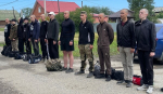 12 новобранцев отправились на службу