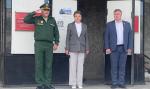 12 новобранцев отправились на службу