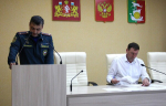 Участники заседания комиссии по предупреждению и ликвидации чрезвычайных ситуаций рассмотрели актуальные вопросы