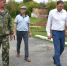 Глава муниципалитета проинспектировал работы по благоустройству после проведения ремонтных работ и посетил образовательное учреждение № 14 - Тавдинский городской округ