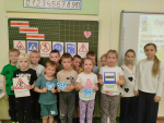 Мастер-класс по изготовлению световозвращающих подвесок и урок ПДД для дошколят