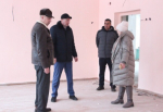 Глава округа и председатель Думы посетили школу в селе Городище для проверки хода восстановительных работ.