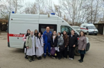 Экскурсия школьников в отделение скорой медицинской помощи