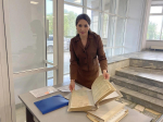 Архивный отдел. Приемка второй партии отреставрированных исторических документов